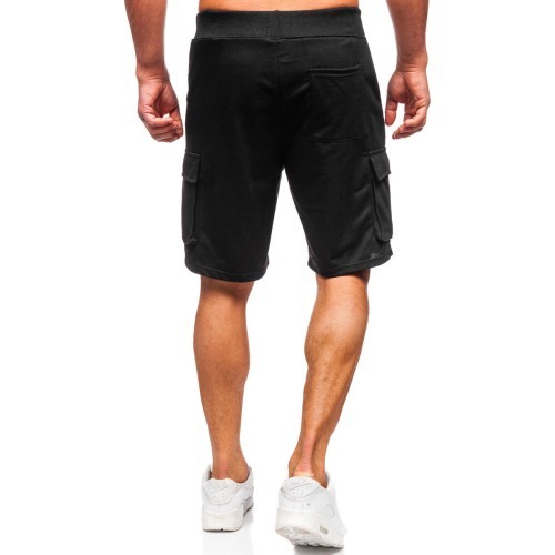 J.Style vīriešu šorti, melni, 8K1505-3