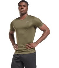 Reebok SS Tech Tee vīriešu T-krekls, haki 100057848