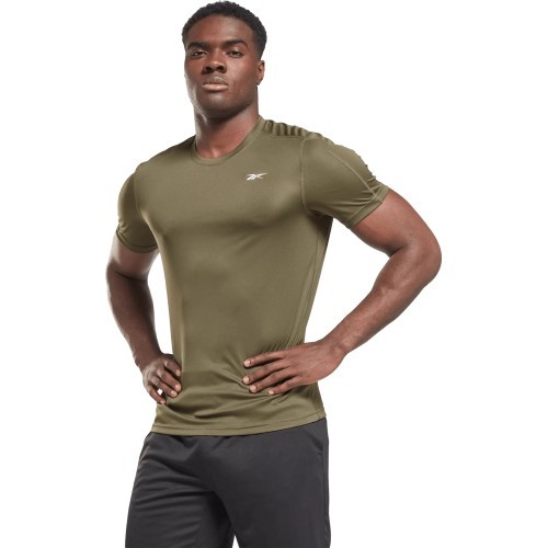 Reebok SS Tech Tee vīriešu T-krekls, haki 100057848