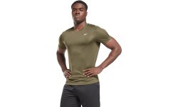 Reebok SS Tech Tee vīriešu T-krekls, haki 100057848