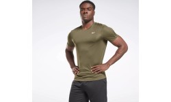Reebok SS Tech Tee vīriešu T-krekls, haki 100057848