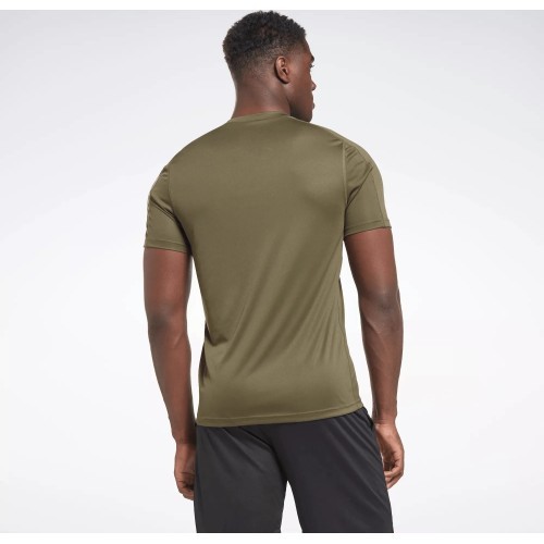 Мужская футболка Reebok SS Tech Tee, хаки 100057848