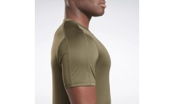 Reebok SS Tech Tee vīriešu T-krekls, haki 100057848