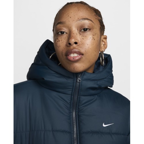 Nike W NSW TF SNFL NK Classic Parka sieviešu jaka, zila FZ5903 478
