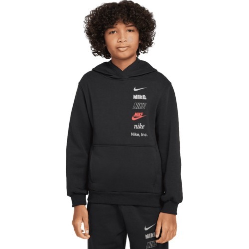 Nike Sweatshirt for Teens K NSW Club Flc Hdy Mlogo Black HQ0970 010