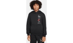 Толстовка Nike для подростков K NSW Club Flc Hdy Mlogo Black HQ0970 010