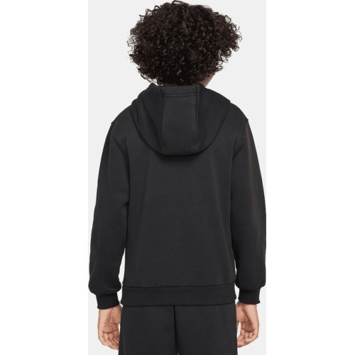 Nike džemperis pusaudžiem K NSW Club Flc Hdy Mlogo Black HQ0970 010