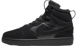 Nike Court Borough Mid 2 обувь для подростков, черная CQ4023 001