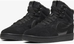 Nike Court Borough Mid 2 обувь для подростков, черная CQ4023 001