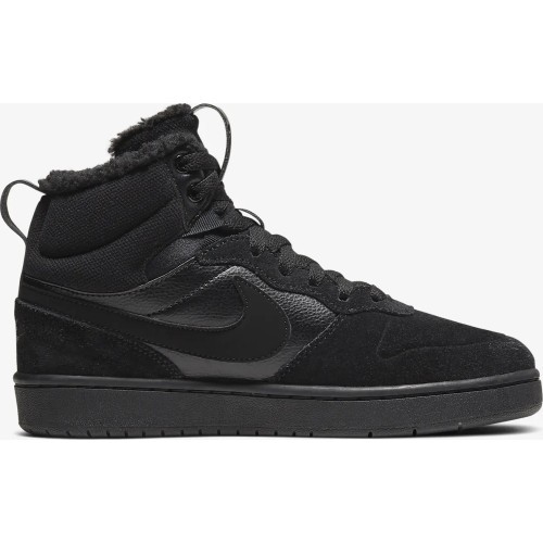 Nike Court Borough Mid 2 Boot BG Black CQ4023 001