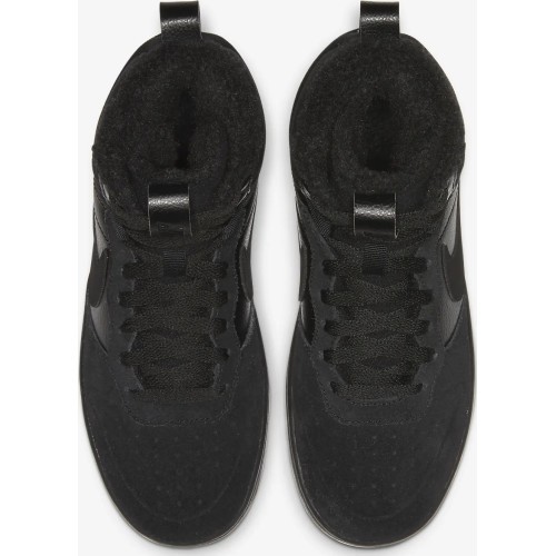 Nike Court Borough Mid 2 Boot BG Black CQ4023 001