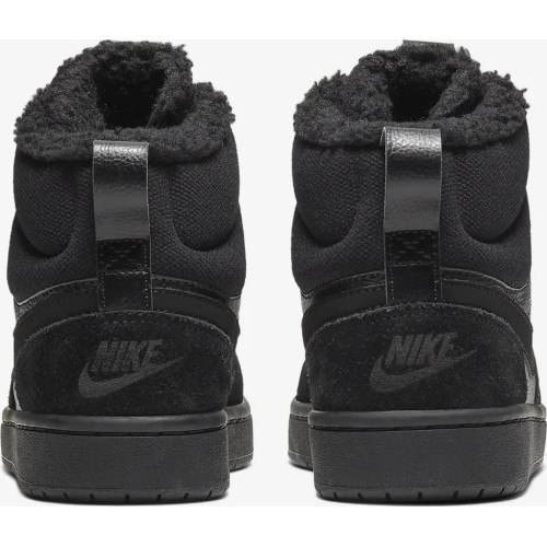 Nike Court Borough Mid 2 Boot BG Black CQ4023 001