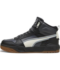 Puma RBD Tech Mid vīriešu botas melnas baltas 396148 07