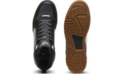 Puma RBD Tech Mid vīriešu botas melnas baltas 396148 07