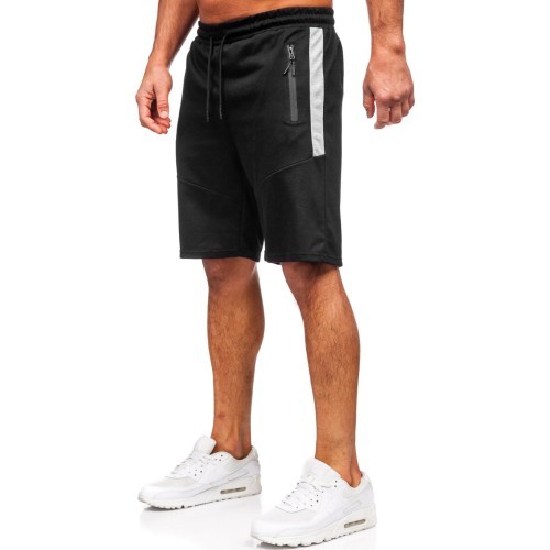 J.Style Men's Shorts Black 8K1500-3