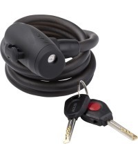 Velosipēda slēdzene Kellys Coil, trose, 4.5x120cm