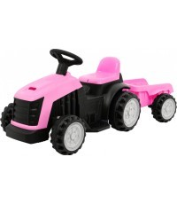 Tractor with Trailer Pink