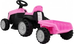 Tractor with Trailer Pink
