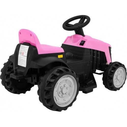 Tractor with Trailer Pink