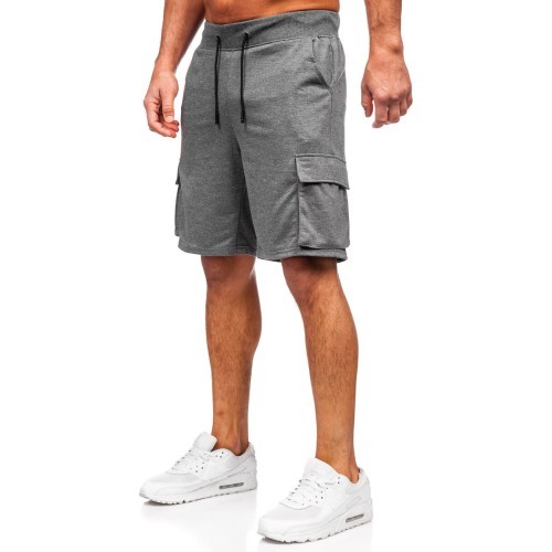 J.Style vīriešu šorti, pelēki 8K1505-5