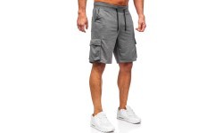 J.Style Men's Shorts Grey 8K1505-5