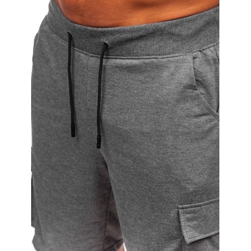 J.Style vīriešu šorti, pelēki 8K1505-5