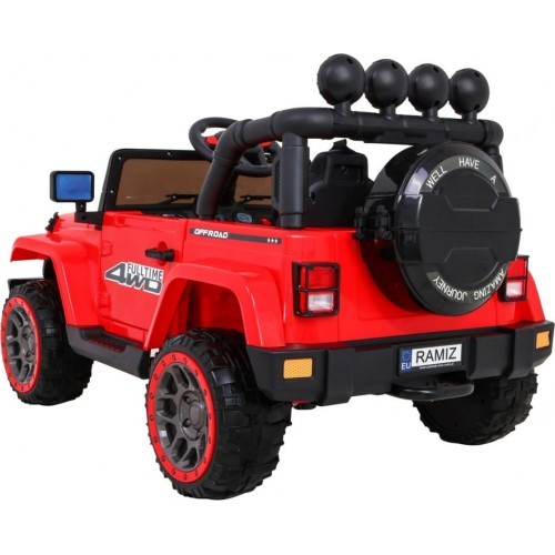 Full Time off-road vehicle 4WD Red