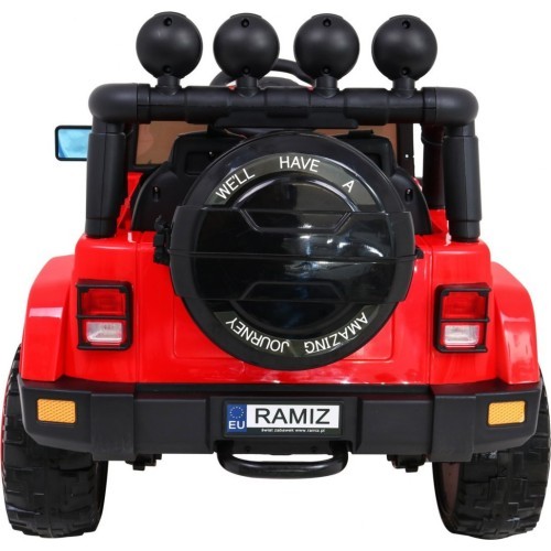 Apvidus transportlīdzeklis Full Time 4WD, sarkans