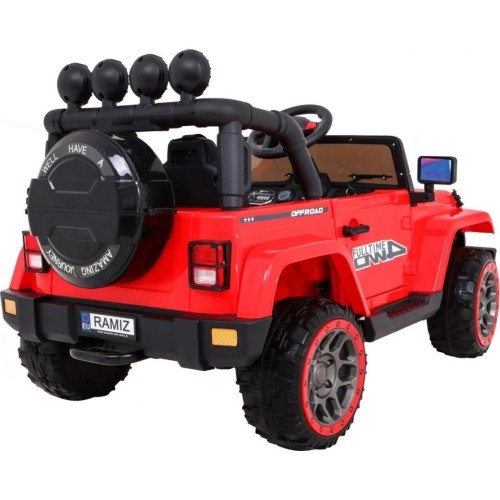 Apvidus transportlīdzeklis Full Time 4WD, sarkans