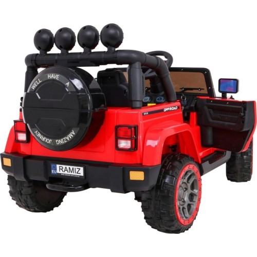 Full Time off-road vehicle 4WD Red
