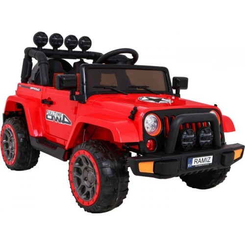 Apvidus transportlīdzeklis Full Time 4WD, sarkans