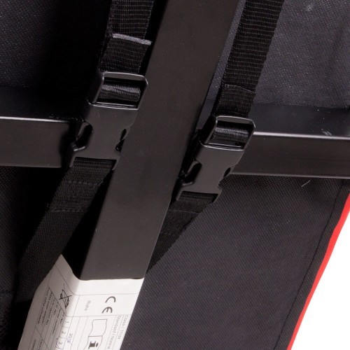 Инверсионный стол с подогревом inSPORTline Inverso Heaty - Red-Black