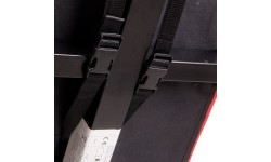 Apsildāms inversijas galds inSPORTline Inverso Heaty - Red-Black