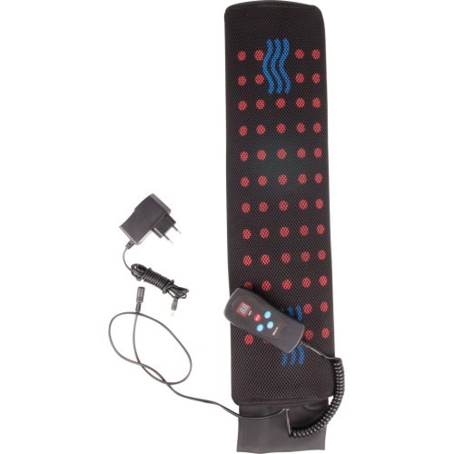 Инверсионный стол с подогревом inSPORTline Inverso Heaty - Red-Black