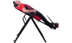 Apsildāms inversijas galds inSPORTline Inverso Heaty - Red-Black