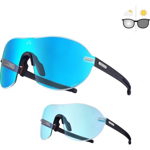Photochromic Sunglasses Altalist Kisou PRD - Black with Blue Lenses