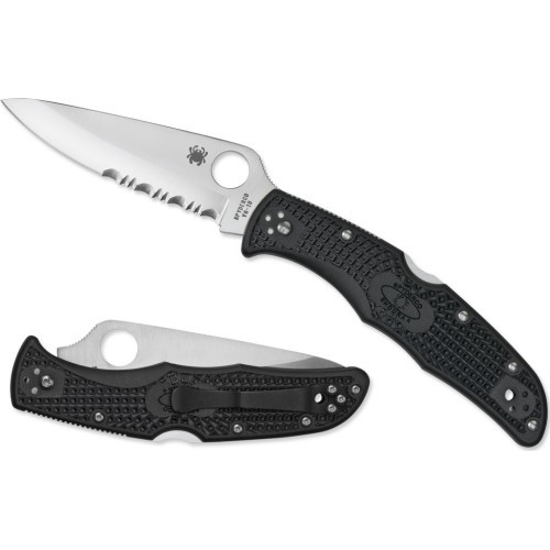 Folding Knife Spyderco C10PSBK Endura 4, Black