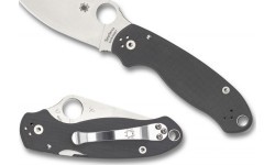 Складной нож Spyderco C223GPDGY Para 3, тёмно-серый