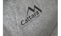 Saliekamais kempinga dīvāns SOFA pelēks, atgāžams