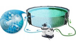 Насос для песчаного фильтра для бассейна 3500л/ч INTEX 26642