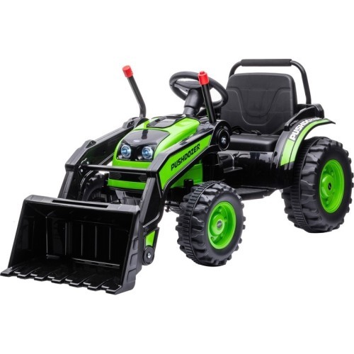 Vehicle Excavator Tractor Green