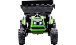 Vehicle Excavator Tractor Green