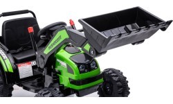 Vehicle Excavator Tractor Green