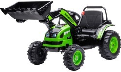 Vehicle Excavator Tractor Green