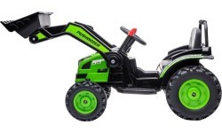 Vehicle Excavator Tractor Green