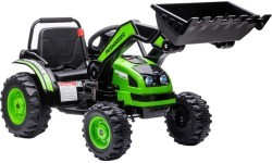 Vehicle Excavator Tractor Green