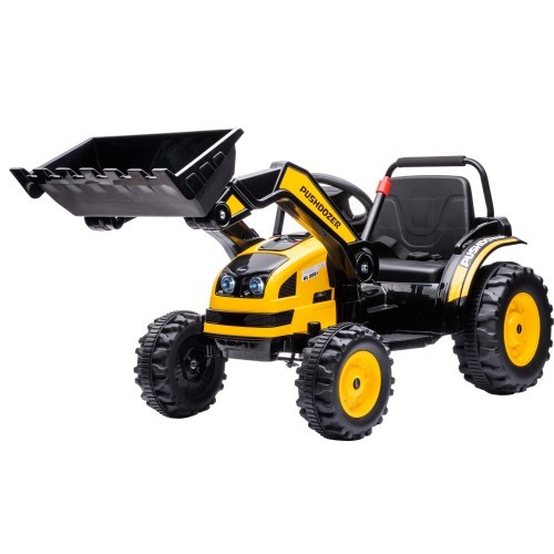 Vehicle Excavator Tractor Yellow