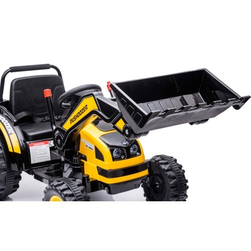 Vehicle Excavator Tractor Yellow