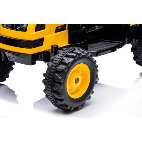 Vehicle Excavator Tractor Yellow