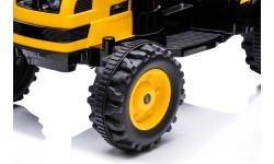Vehicle Excavator Tractor Yellow